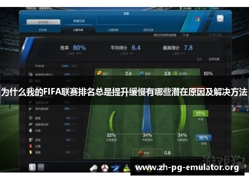 为什么我的FIFA联赛排名总是提升缓慢有哪些潜在原因及解决方法 为什么我的FIFA联赛排名总是提升缓慢有哪些潜在原因及解决方法